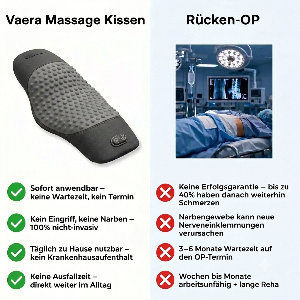 Vaera 3 in 1 Massage Kissen